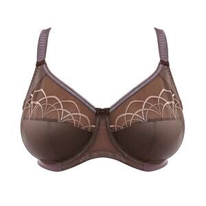 Elomi Womens Bra Size 36G Brown‎ Cate Underwire Full Cup Banded EL4030